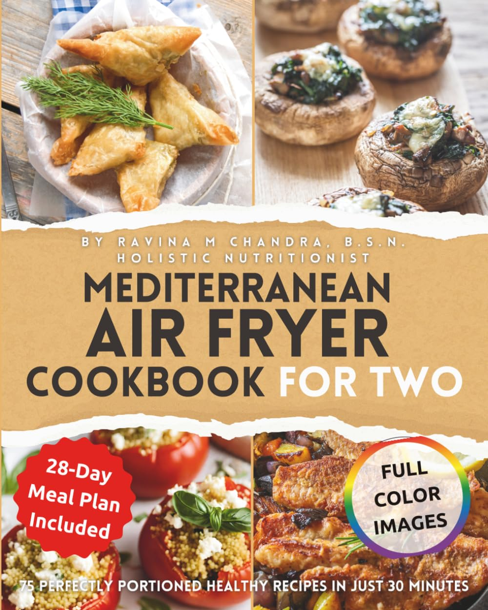 Mediterranean Air Fryer Cookbook for Two book cover